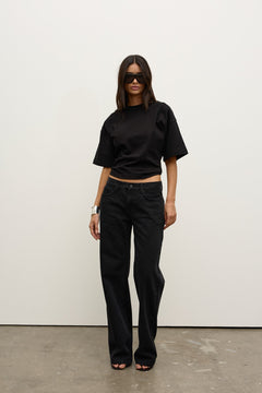 Lex T-Shirt in Black – Top