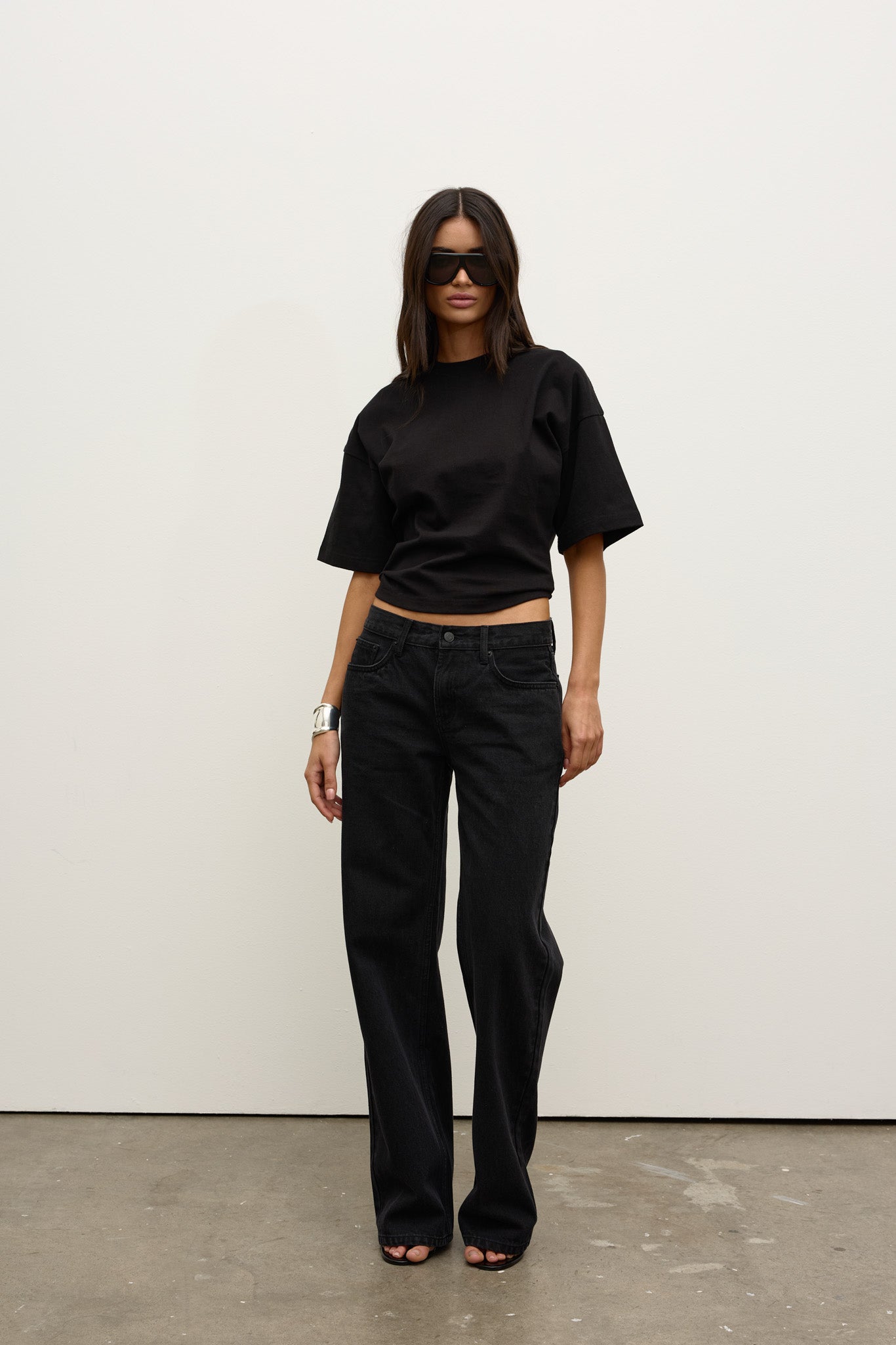Lex T-Shirt in Black – Top