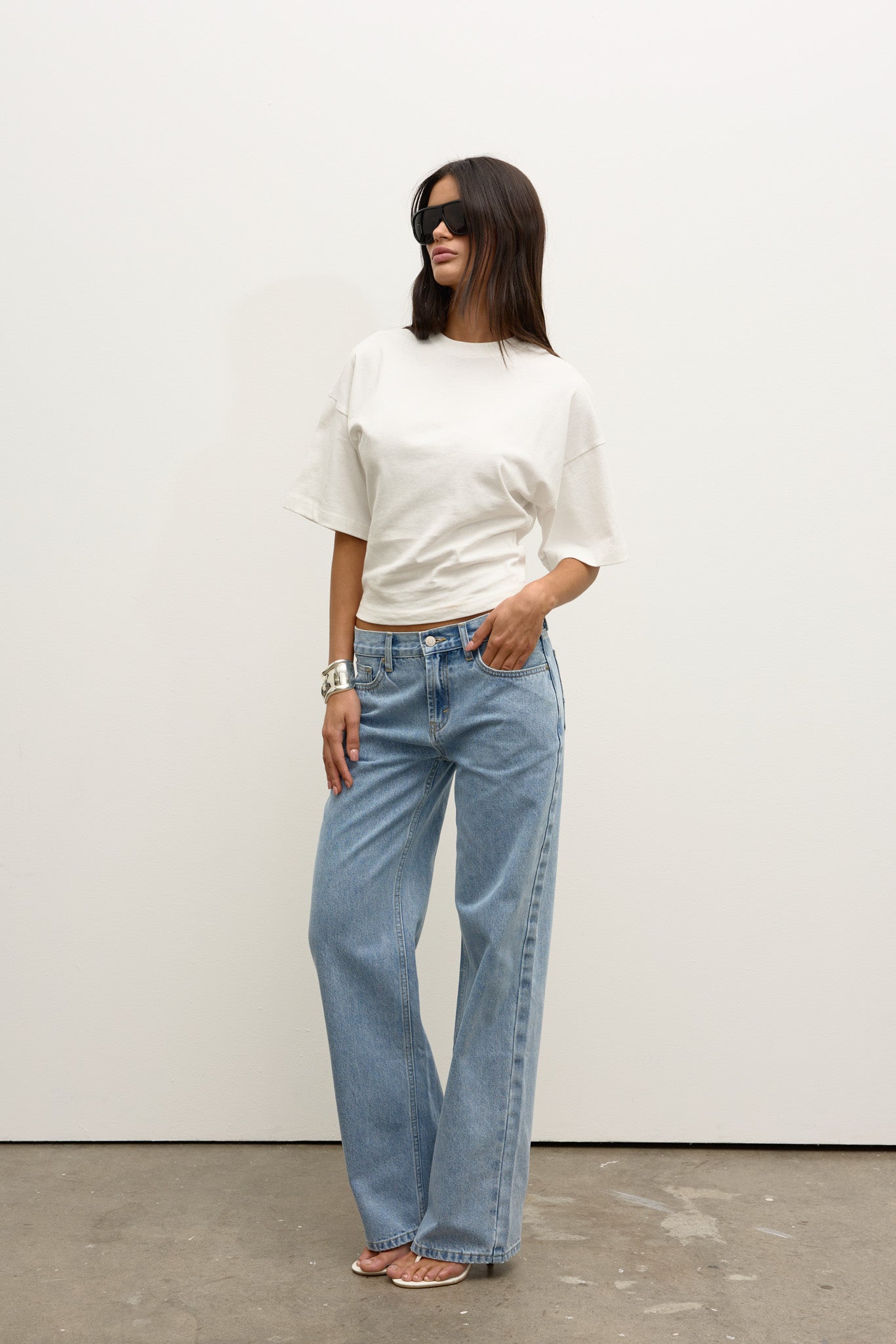 Lex T-Shirt in White – Top