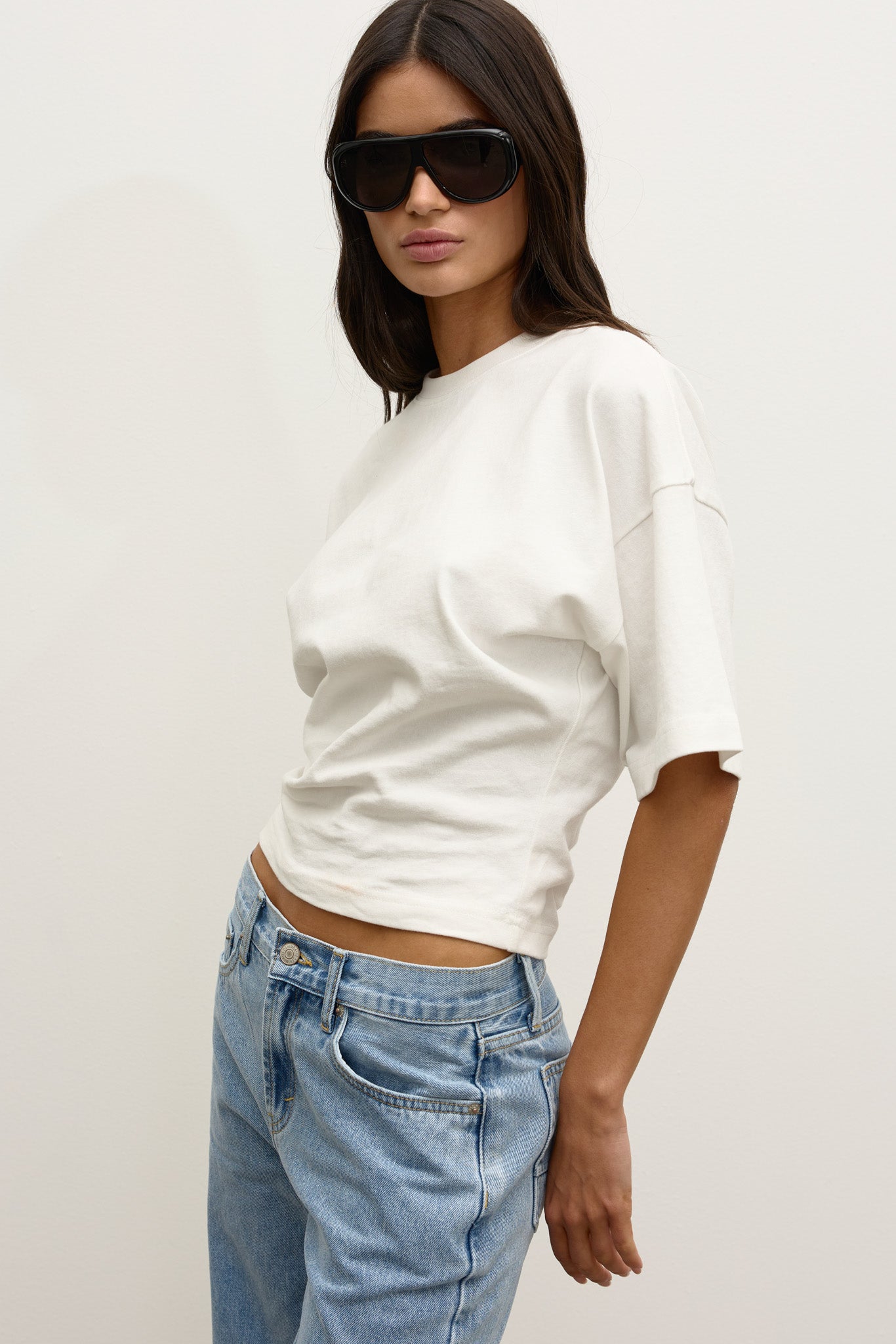 Lex T-Shirt in White – Top