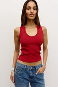 Devon Tank in Red – Top