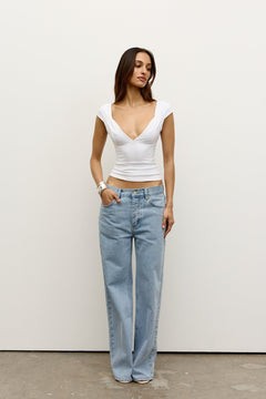 Marianna Top in White – Top