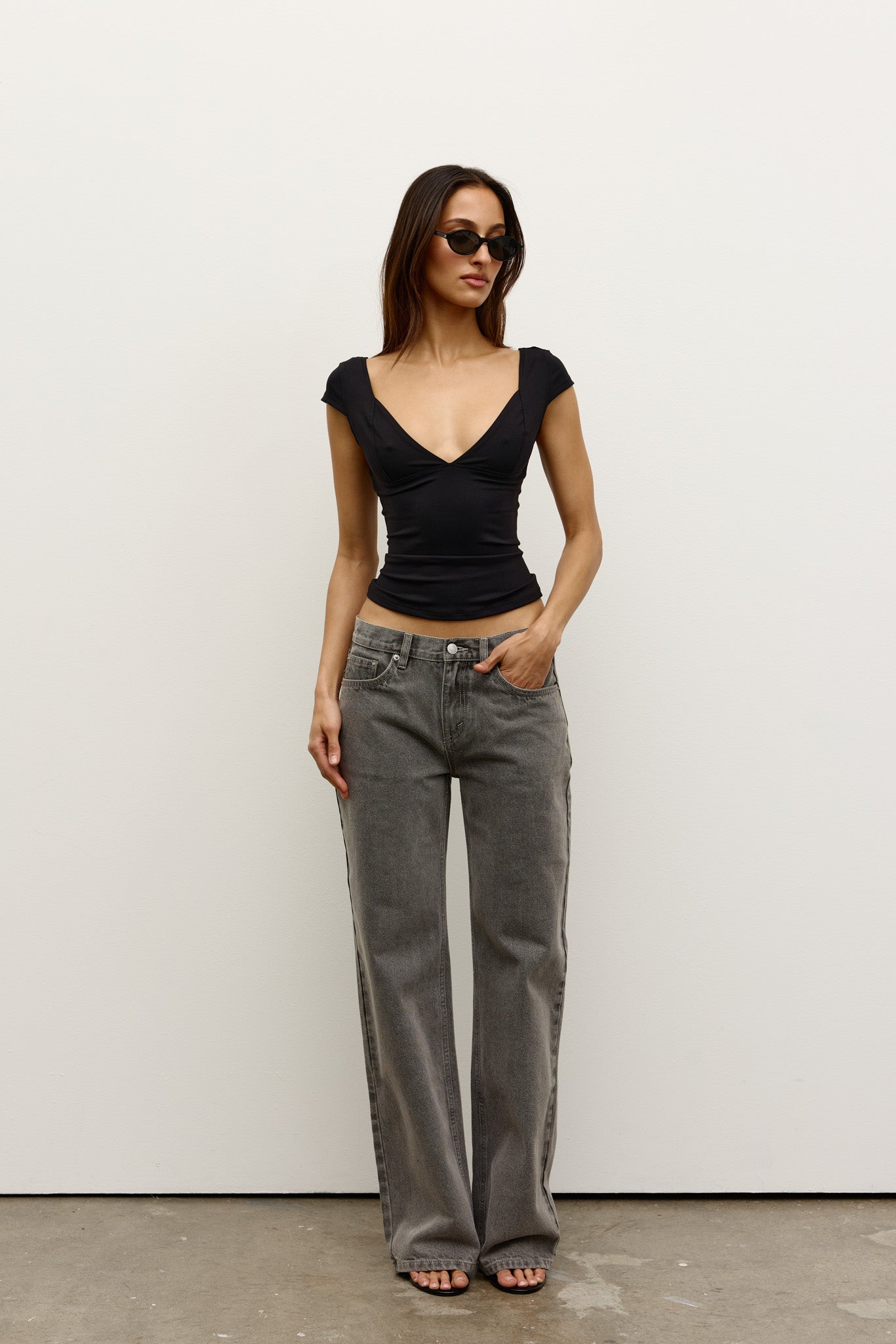 Marianna Top in Black – Top