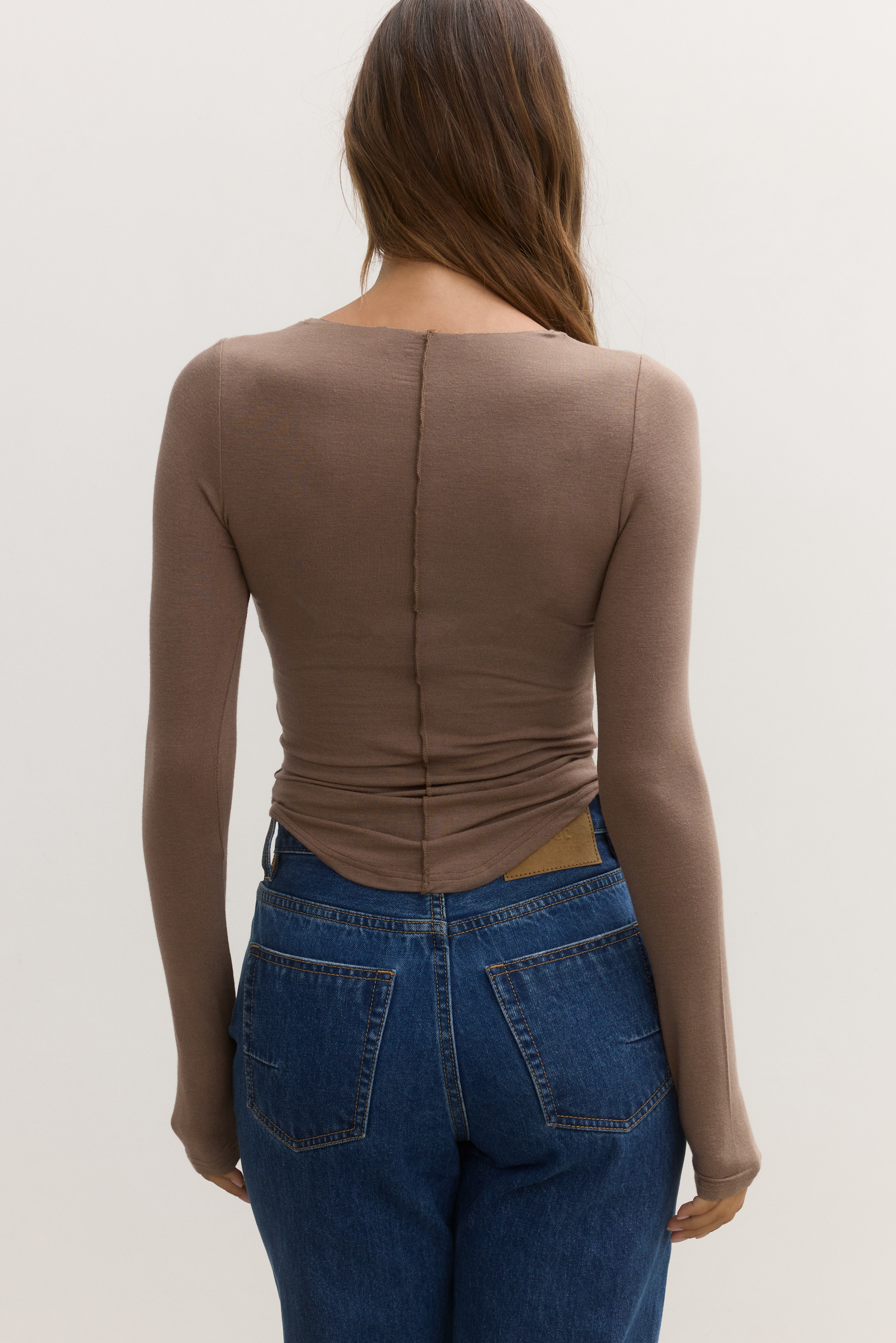 Anisa Top in Clay – Top