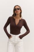 Lara Bodysuit in Chocolate – Bodysuit