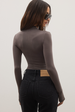 Amrita Bodysuit in Smoke – Bodysuit