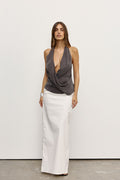 Allison Top in Charcoal – Top