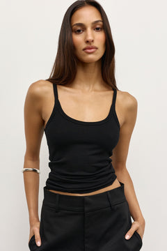Jayla Tank Top in Black – Top